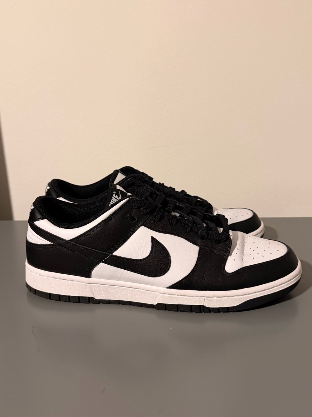 Nike Menโs Dunk Low - Black & White